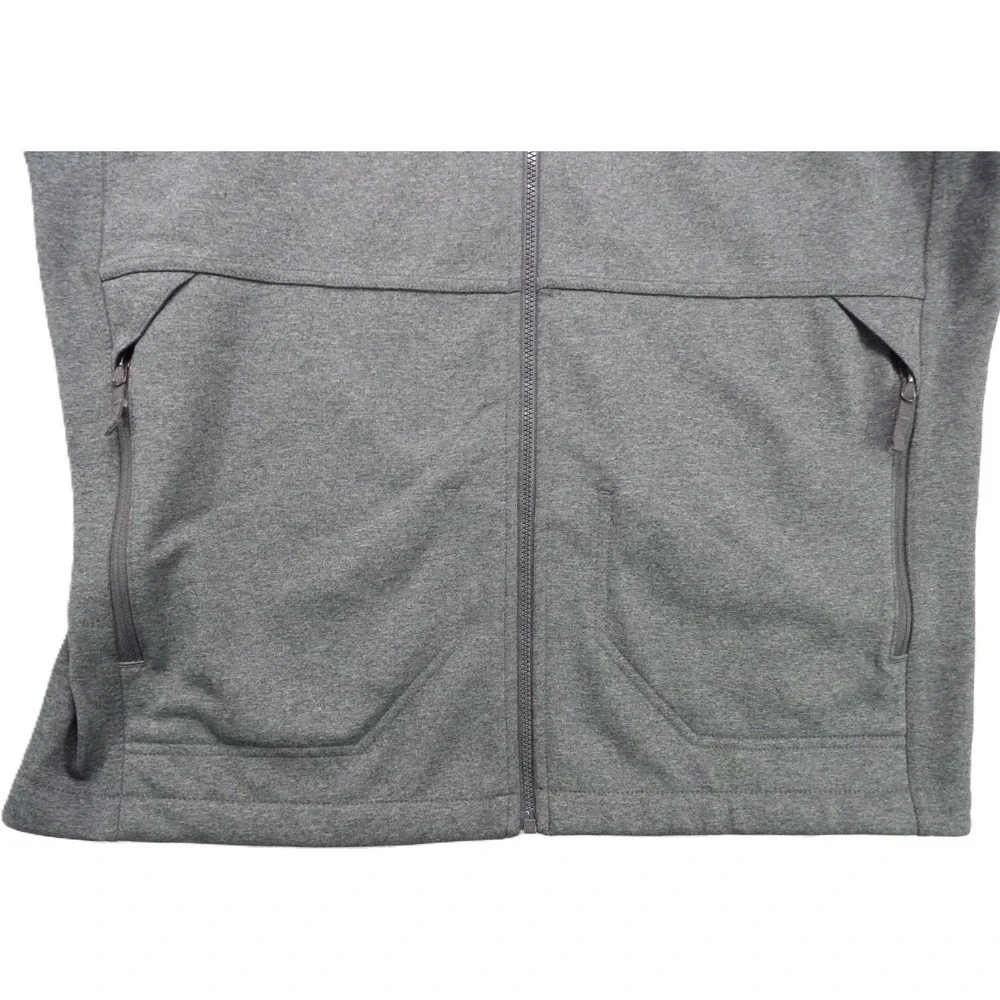 The North Face Apex Canyonwall Windwall Softshell Zip Jacket Men M Dark Heather